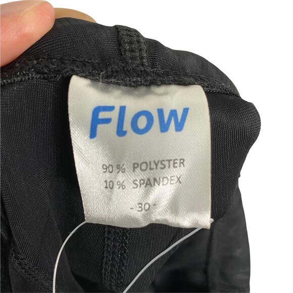 Flow Boy's Swim Gear Black Sportswear Elastic Waist Fitted Size 30 NWT - Picture 4 of 4